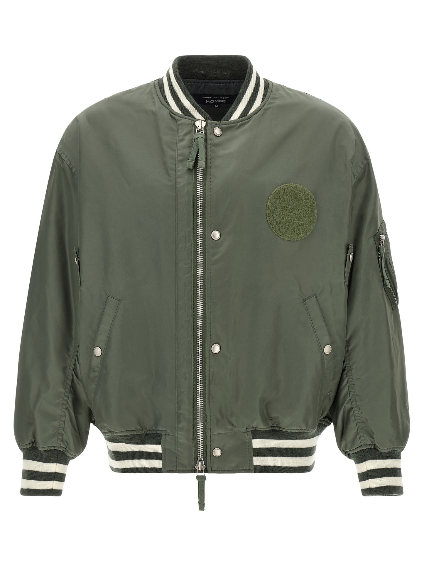 Bicolor Nylon Bomber