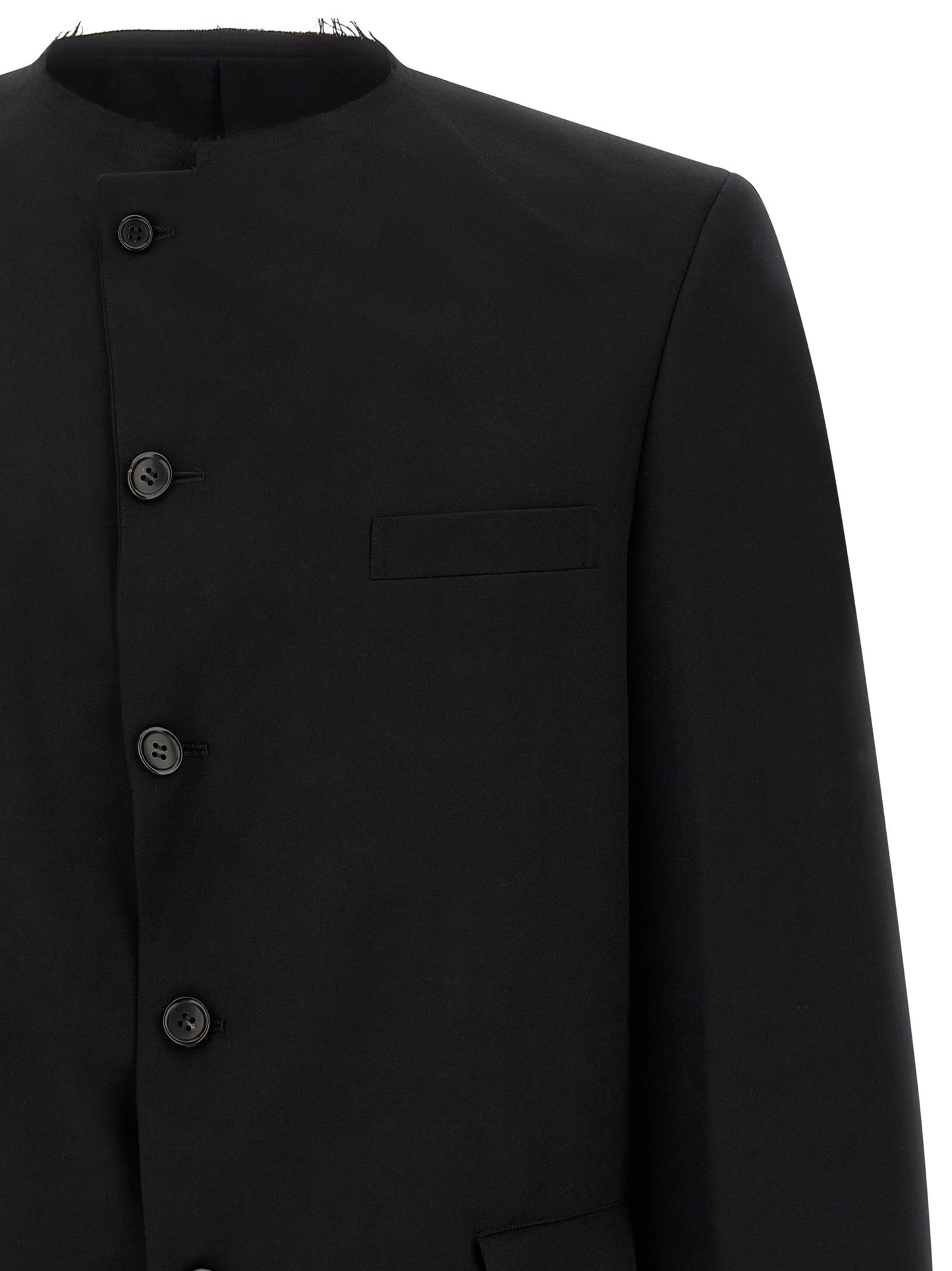 Black Wool Blazer