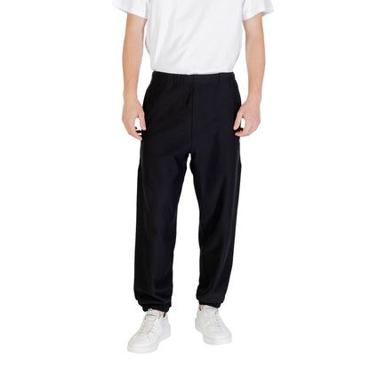Black Cotton Joggers (Workout Pants)
