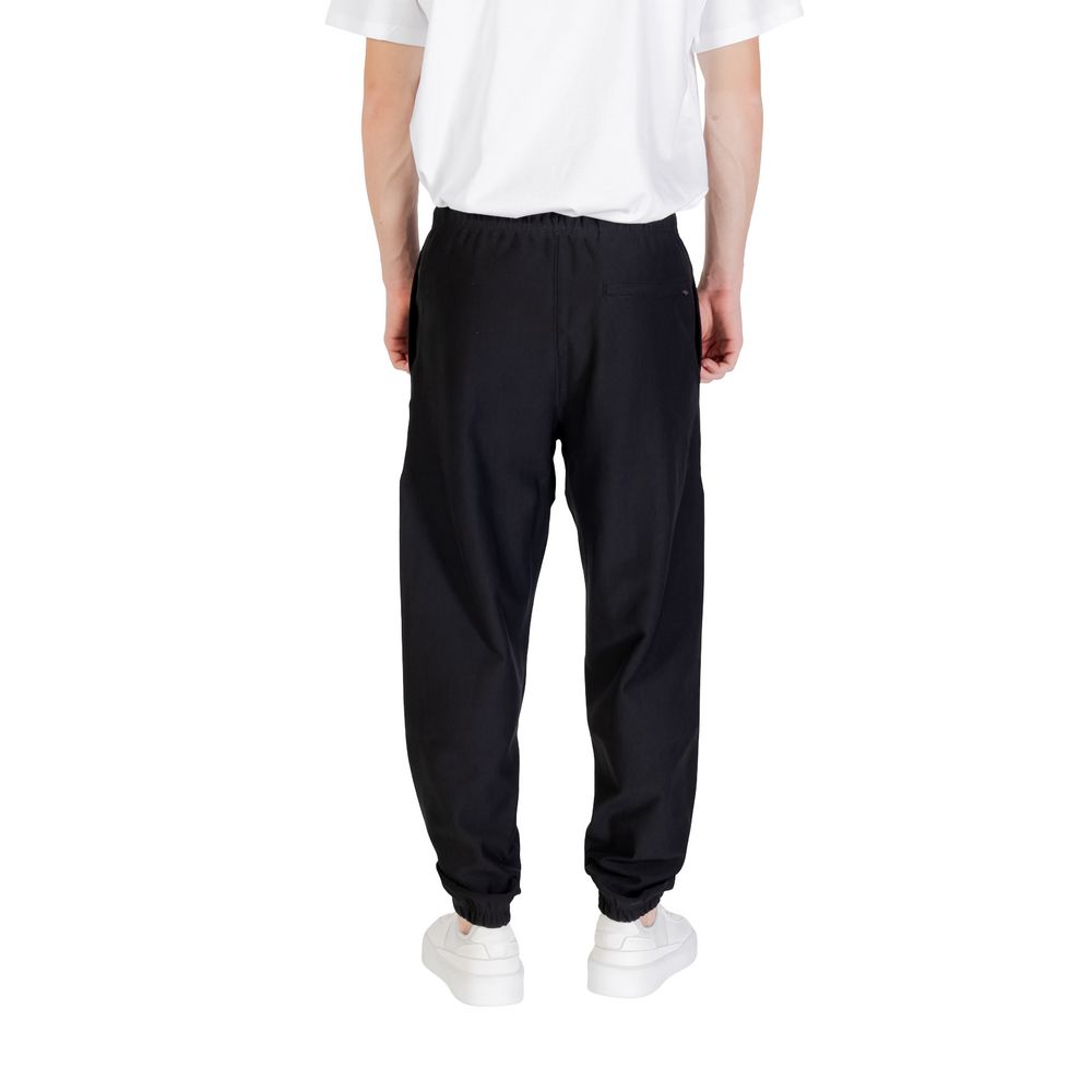 Black Cotton Joggers (Workout Pants)