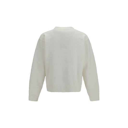 White Cotton Sweatshirt