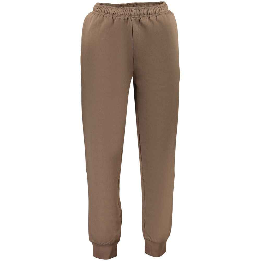 Brown Cotton Men's Trouser
