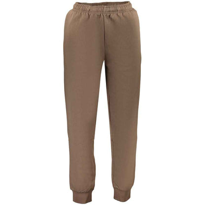 Brown Cotton Men's Trouser