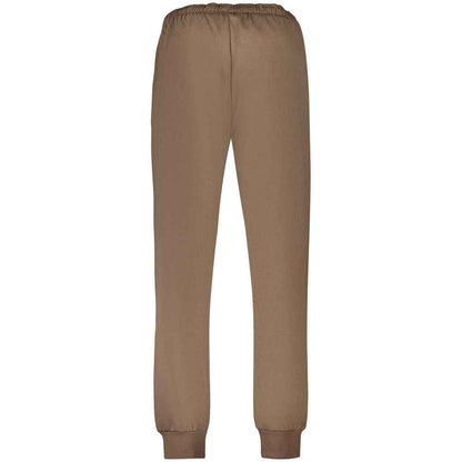 Brown Cotton Men's Trouser