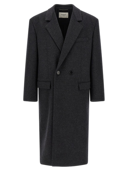 Gray Wool Coat