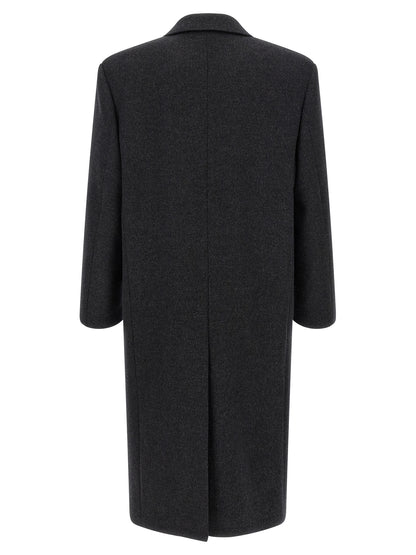 Gray Wool Coat