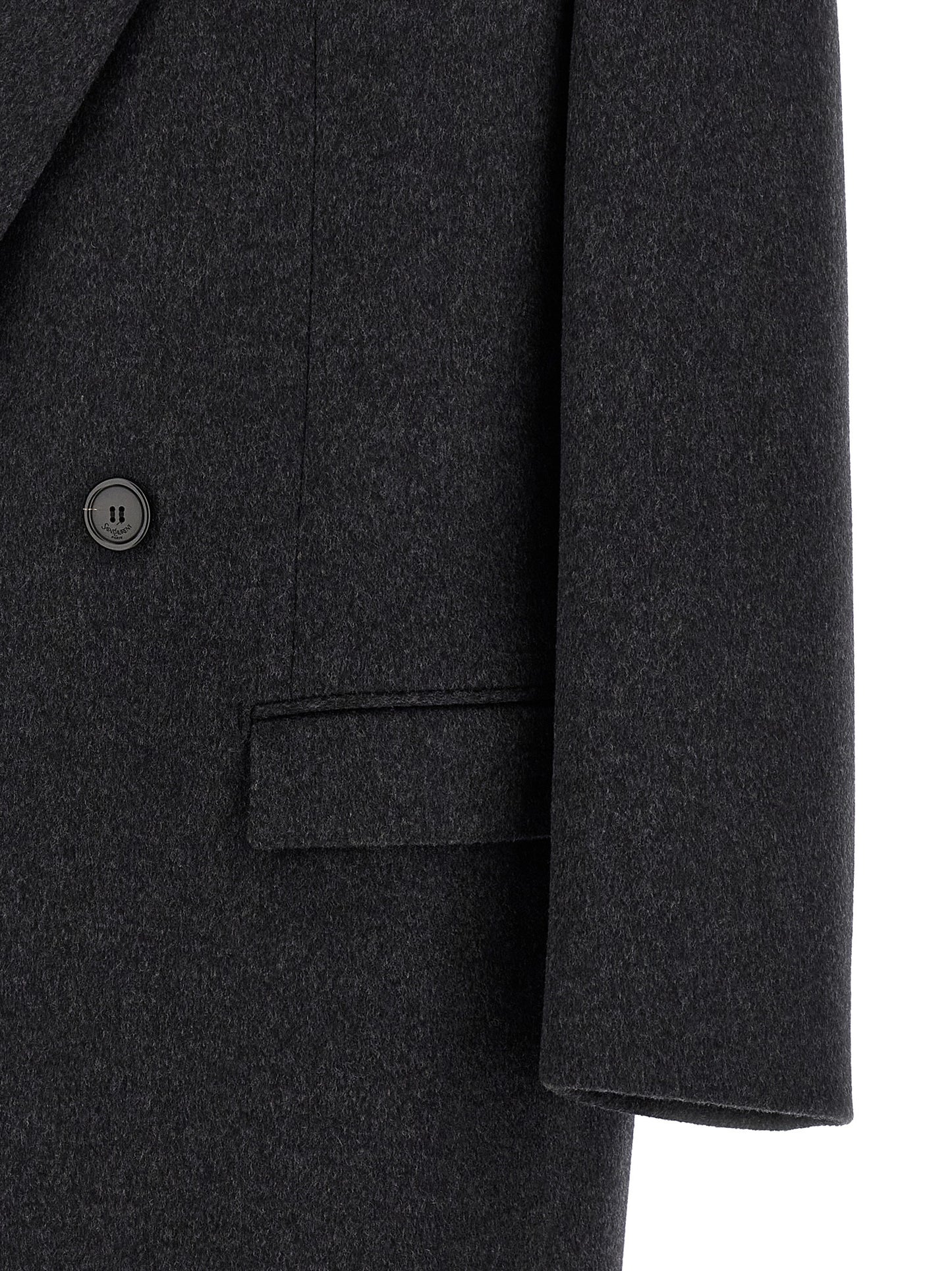 Gray Wool Coat
