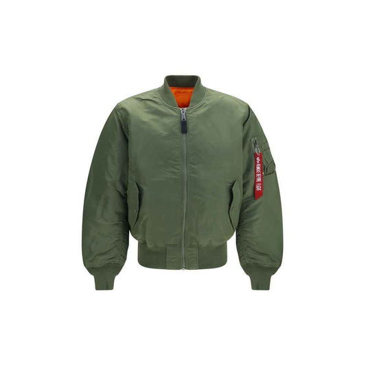 Bicolor Nylon Bomber