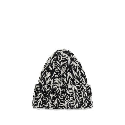 Black Wool Oves Aries Beanie