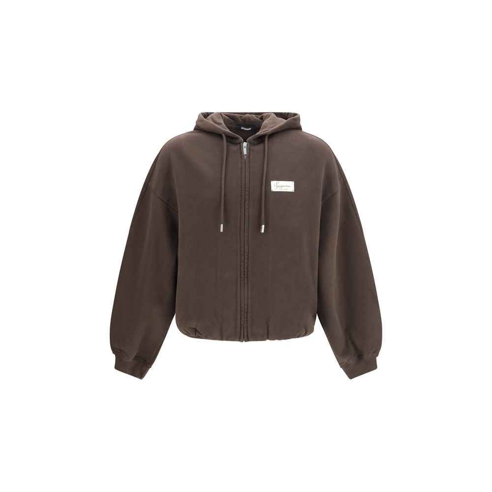 Brown Cotton Sweatshirt