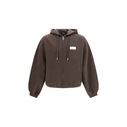 Brown Cotton Sweatshirt