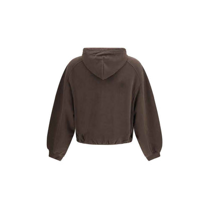 Brown Cotton Sweatshirt