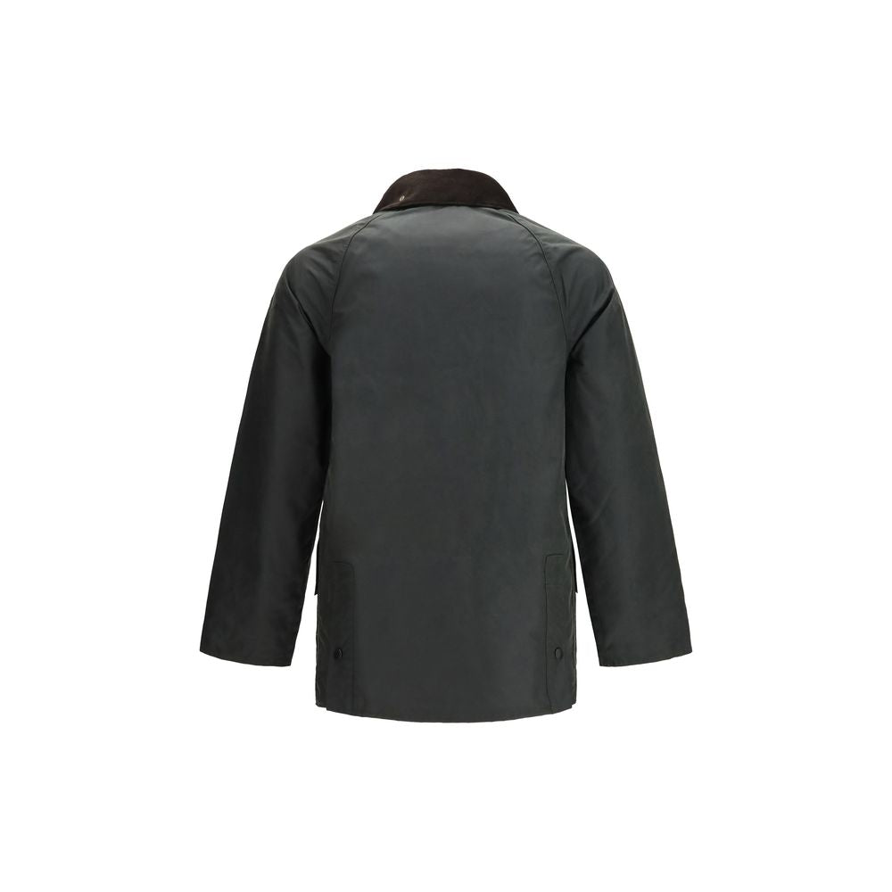 Gray Cotton Shell Jacket