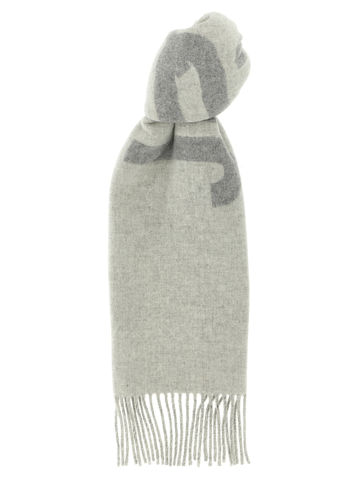 Gray Wool Foulard