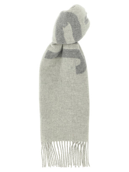 Gray Wool Foulard