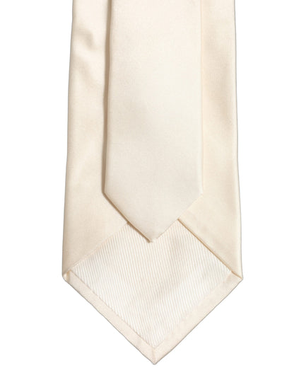 White Silk Floral Graphic Adjustable Tied Men Necktie Tie