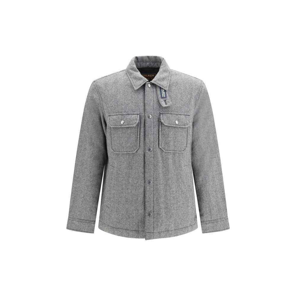 Gray Wool Oves Aries Full-Length Jacket