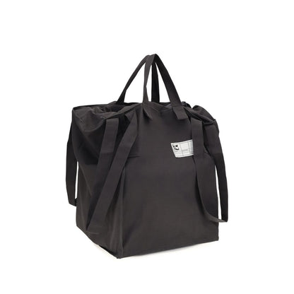 Gray Polyester Shoulder Bag