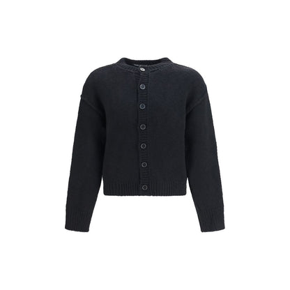 Black Wool Oves Aries Cardigan