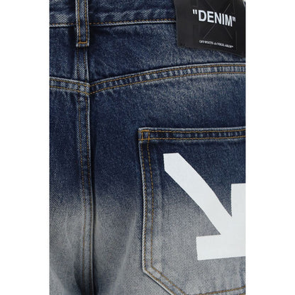 Gray Cotton Slim Fit Jeans