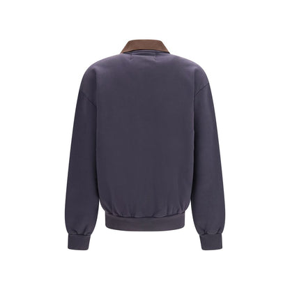 Blue Cotton Sweatshirt