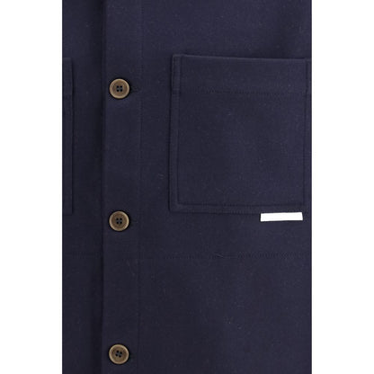 Blue Wool Oves Aries Jacket