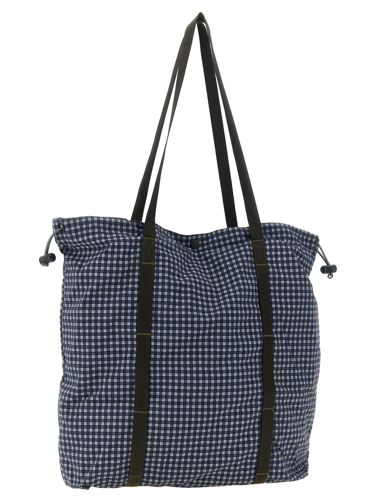 Blue Nylon Tote Bag