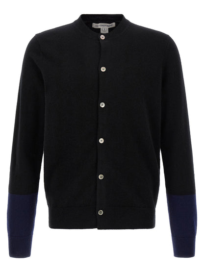 Black Wool Cardigan
