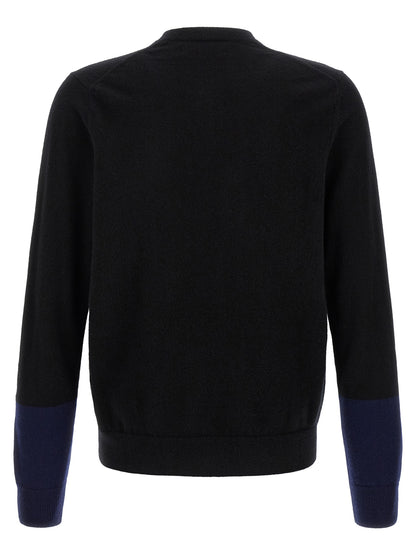 Black Wool Cardigan