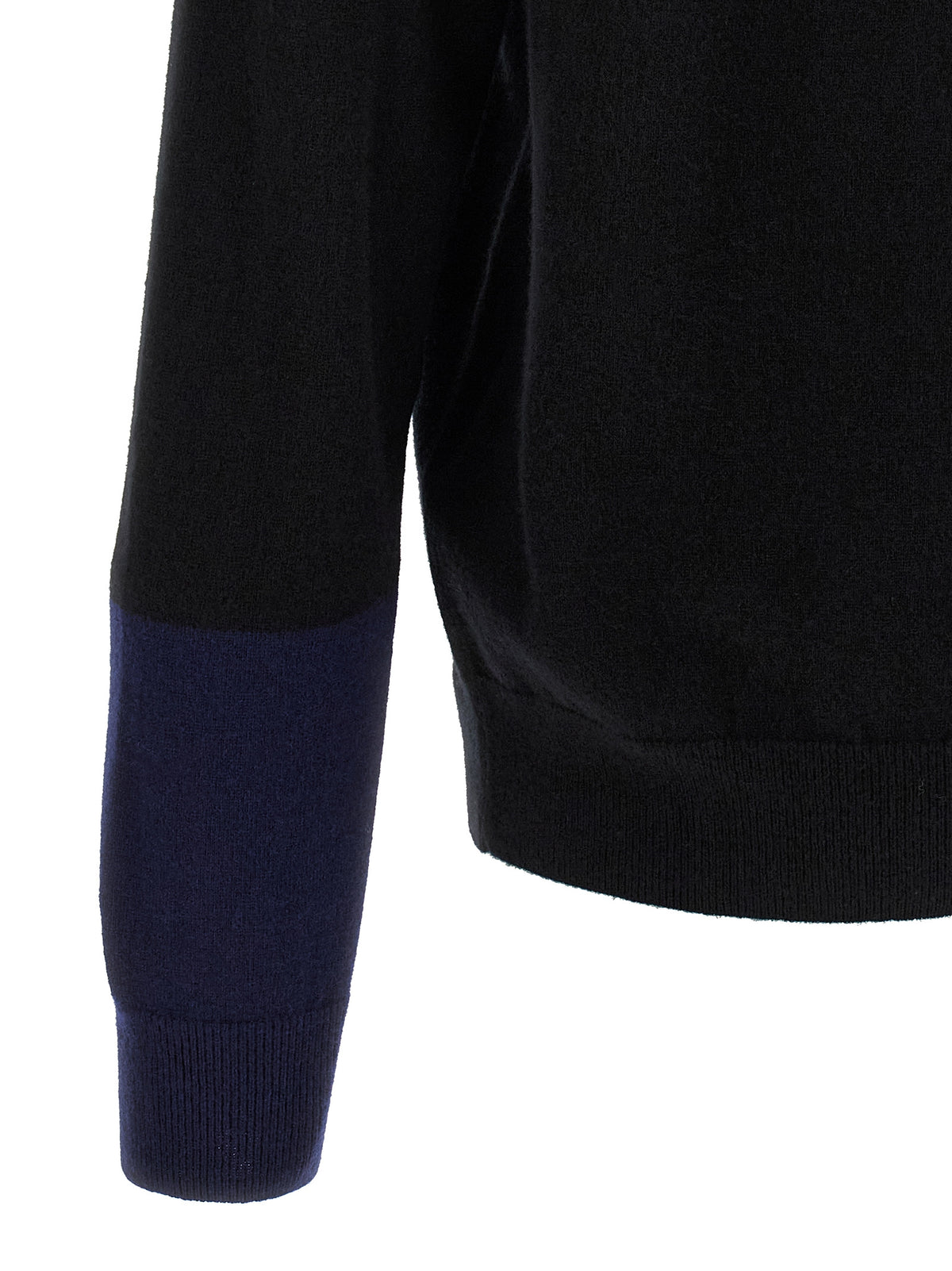 Black Wool Cardigan