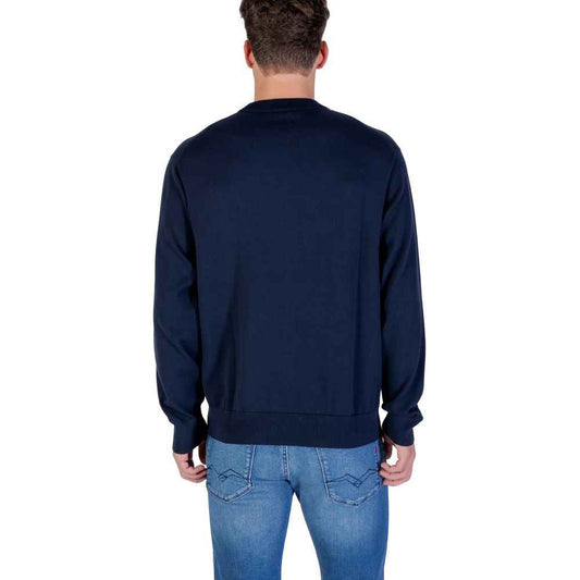 Blue Cotton Sweatshirt