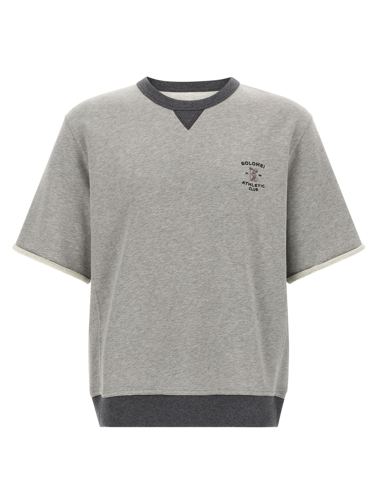 Gray Cotton Sweatshirt