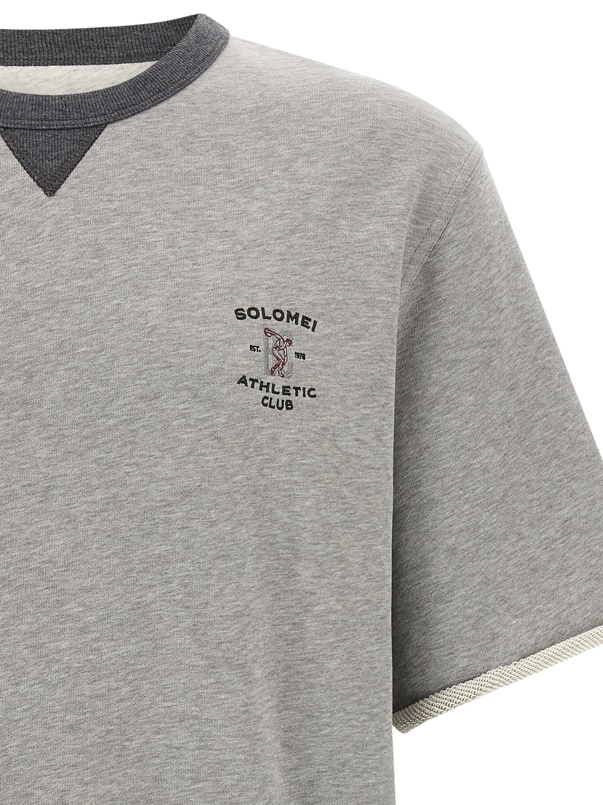 Gray Cotton Sweatshirt