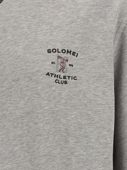 Gray Cotton Sweatshirt