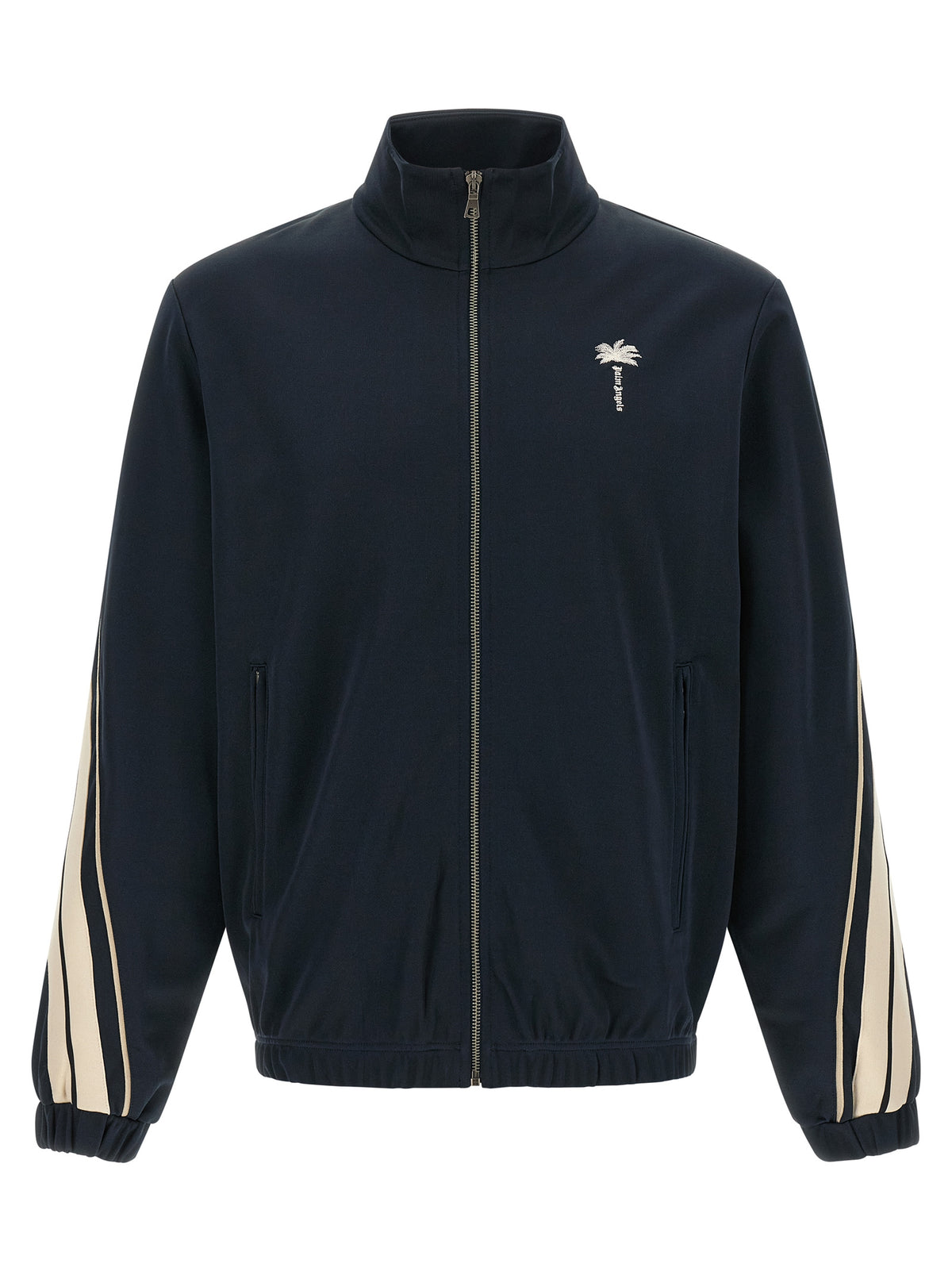Blue Polyester Sweatshirt