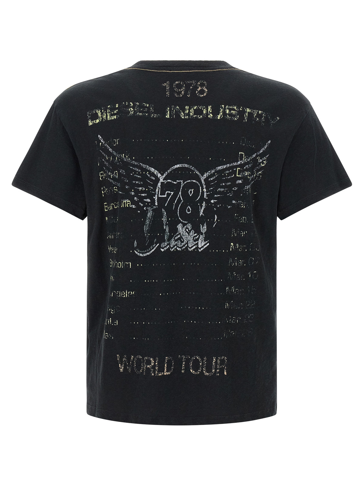 Black Cotton T-Shirt