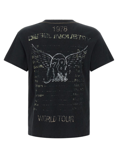 Black Cotton T-Shirt