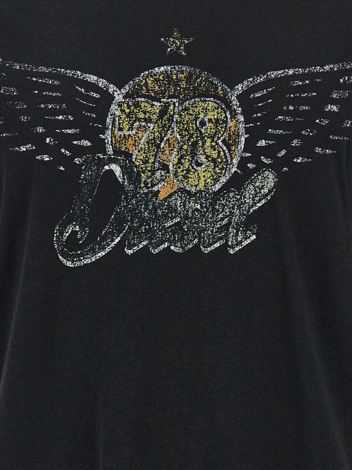 Black Cotton T-Shirt