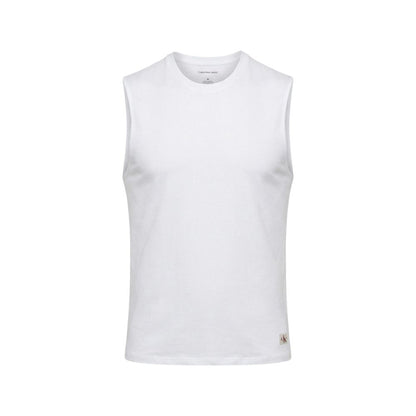 White Cotton Tank Tops