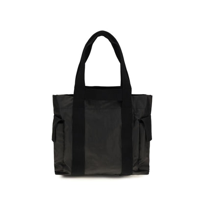 Black Polyamide Shoulder Bag