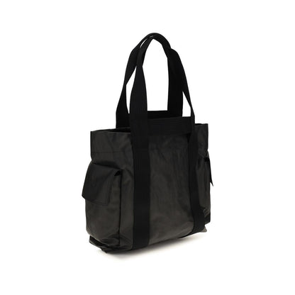 Black Polyamide Shoulder Bag