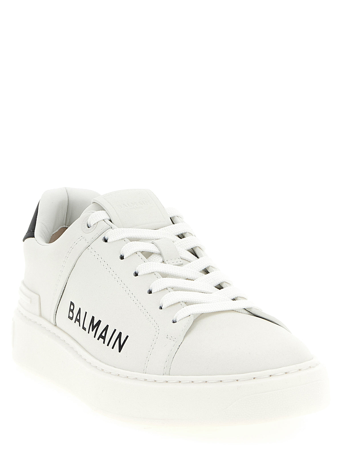 Bicolor Calfskin Low Top Sneakers