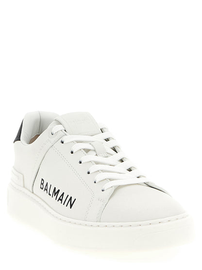Bicolor Calfskin Low Top Sneakers