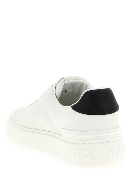 Bicolor Calfskin Low Top Sneakers