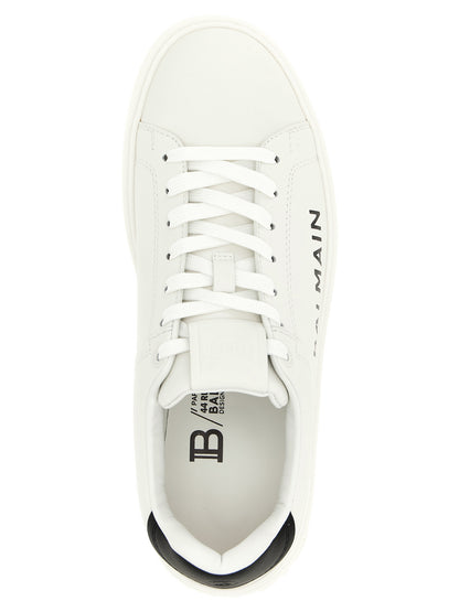 Bicolor Calfskin Low Top Sneakers