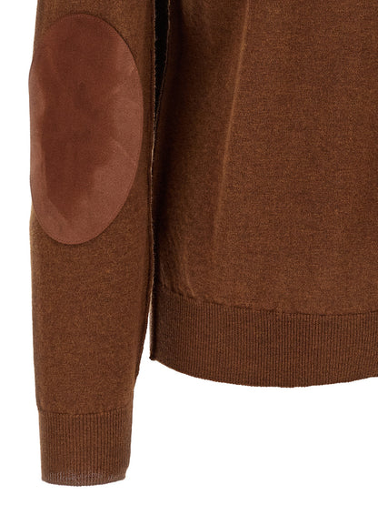 Brown Wool Cardigan