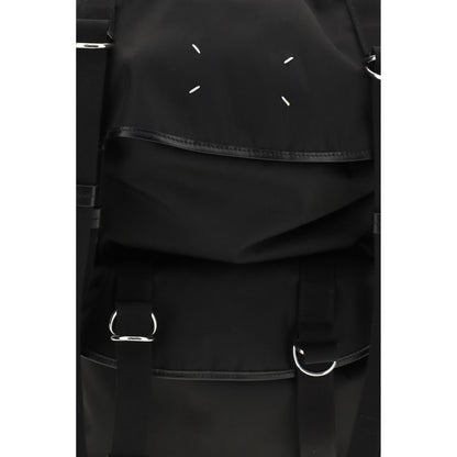 Black Nylon Backpack