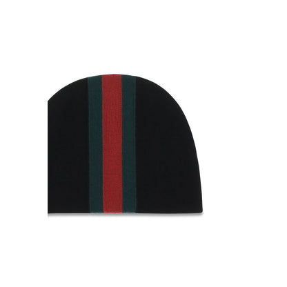 Black Wool Oves Aries Beanie