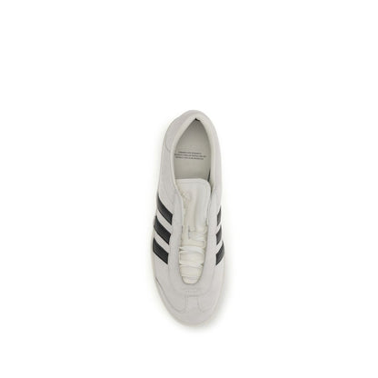White Calf Leather Bos Taurus Sneakers