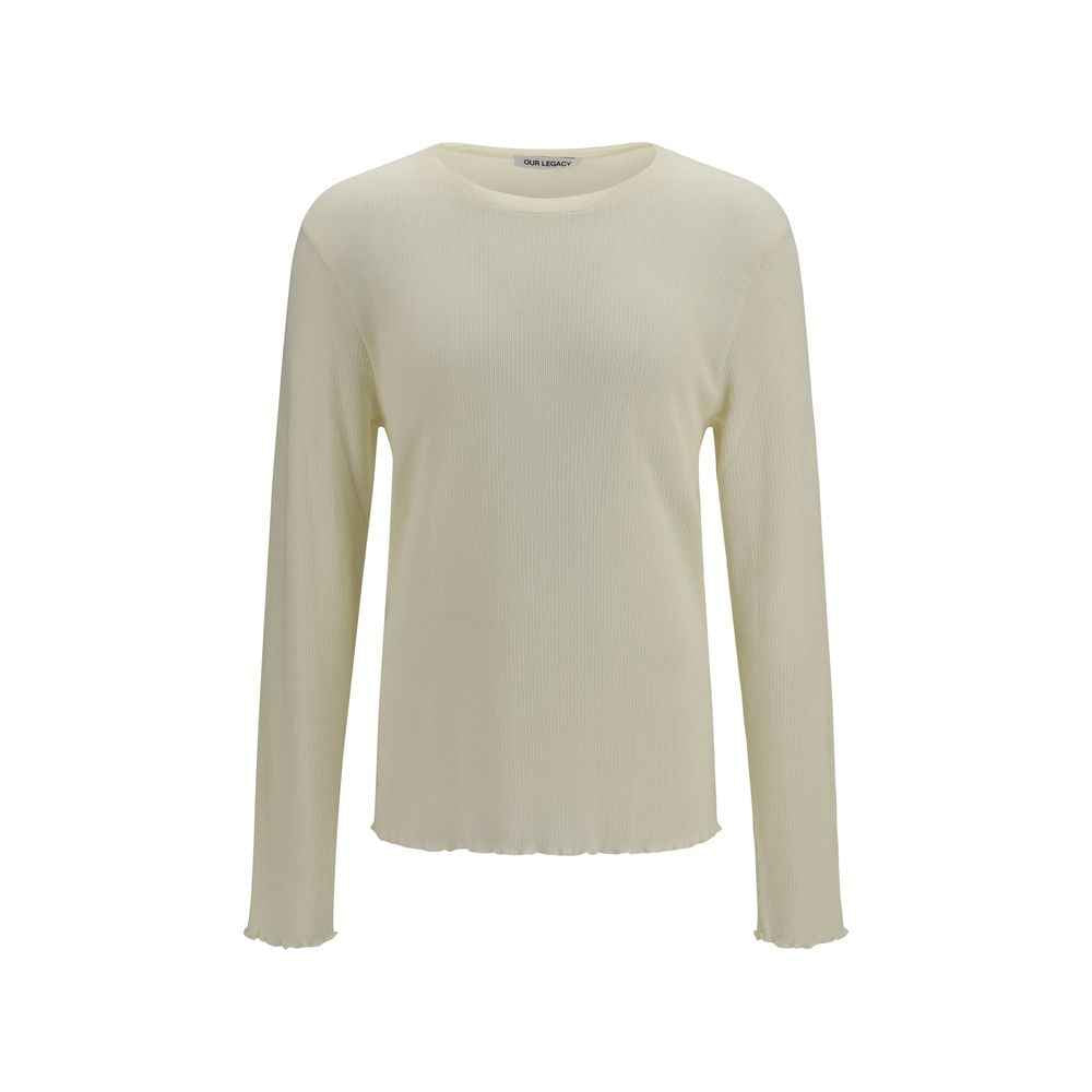 Beige Cotton Sweatshirt